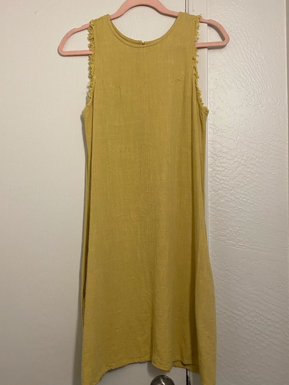 Vintage Mustard Yellow 60s Mod Dress